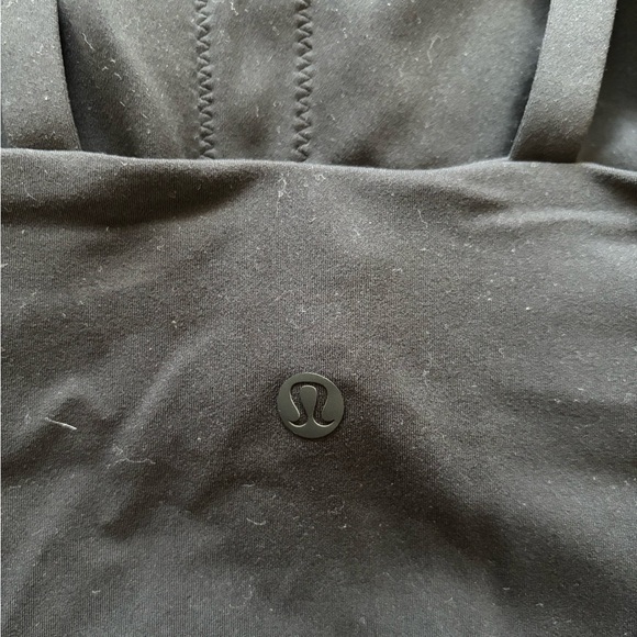 Lululemon Strappy Nulu Shelf Tank Top, Black, 4 - Picture 3 of 5